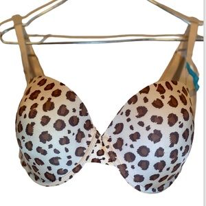 ➰ Nordstrom BP 🆕 Padded Bra ~ Leopard / Animal print. 32DD ~ NWT
